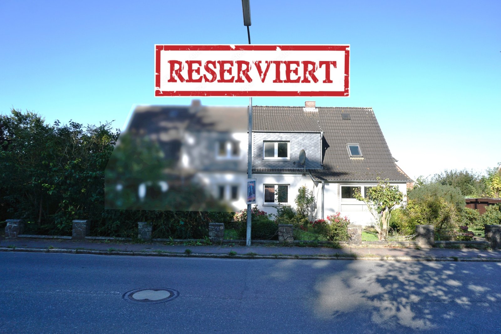 Hausansicht reserviert